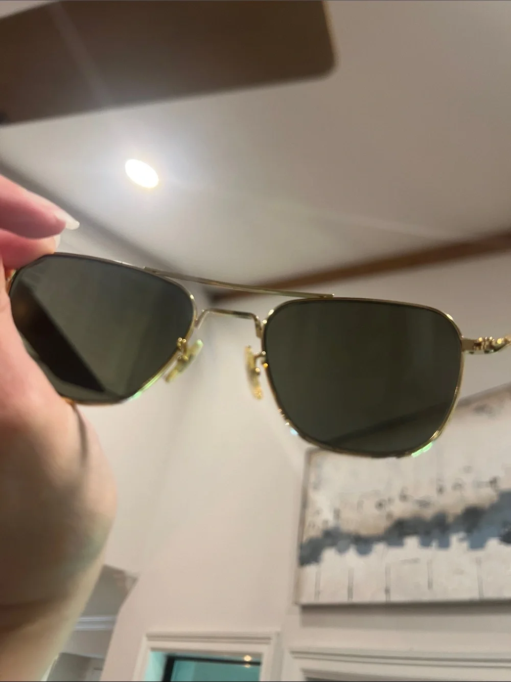 American Optical Vintage Pilot / Aviator Sunglasses